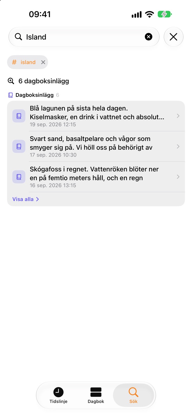 Sökresultat i Jellyspot för ”Island”: sex dagboksinlägg från resan, om Blå lagunen, svart sand och Skógafoss.